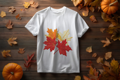 441 Embroidery Fall Autumn Clipart Bundle Product Image 7