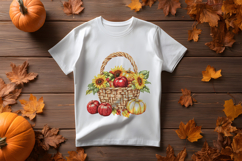 441 Embroidery Fall Autumn Clipart Bundle Product Image 8