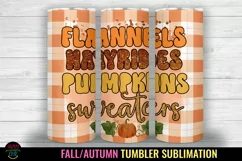 FALL TUMBLER SUBLIMATION I FALL TUMBLER WRAP I FALL AUTUMN TUMBLER PNG T