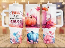 Fall floral Tumbler Wrap, 40 oz tumbler wrap, Fall floral Tumbler Wrap, Fall floral Png