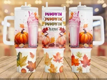 Fall floral Tumbler Wrap, 40 oz tumbler wrap, Fall floral Tumbler Wrap, Fall floral Png