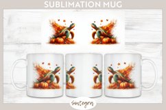 Fall Turtle Animal v2 Mug Wrap Sublimation Product Image 1