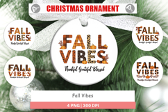 Fall Vibes Ornament Product Image 1