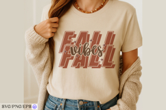 Fall Vibes Halloween SVG PNG Design Product Image 3