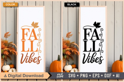 Fall Porch Sign SVG Bundle | Autumn Porch Sign | Fall Sign Product Image 16