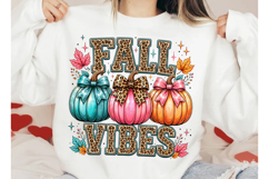 Fall Vibes PNG Coquette Autumn Product Image 2