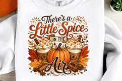 Fall Vibes Png, Fall Halloween Sublimation Product Image 1