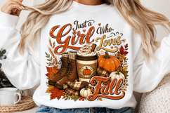Fall Vibes Png, Fall Halloween Sublimation Product Image 2