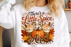 Fall Vibes Png, Fall Halloween Sublimation Product Image 3