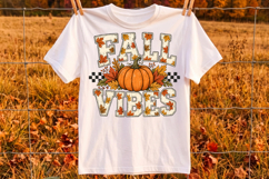 Fall Vibes PNG,Pumpkin Autumn PNG,Camo Fall Leaves Design Product Image 2
