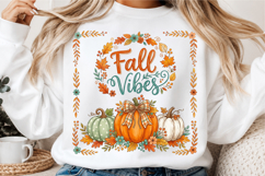 Fall Vibes Sublimation PNG Product Image 3