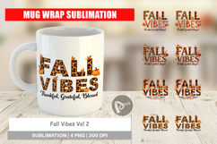 Fall Vibes Mug Wrap Product Image 1