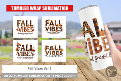 Fall Vibes Tumbler Product Image 1