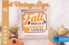Fall Vintage Sign SVG Bundle |Autumn Quotes SVG Design Product Image 17