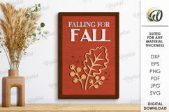 Fall Wall Signs Bundle Laser Cut. Autumn Wall Decors SVG Product Image 10