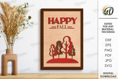Fall Wall Signs Bundle Laser Cut. Autumn Wall Decors SVG Product Image 11