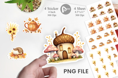 Fall Watercolor Sticker Product Image 1