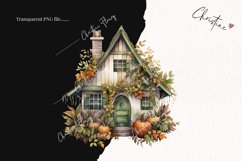 Fall Wiccan Cottage | Fall PNG Product Image 2