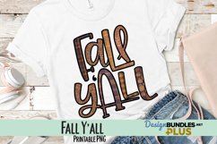 Fall Y'all Sublimation PNG Product Image 1