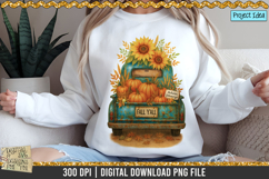 Fall Y’all vintage Truck is a professional design that is available at 300dpi PNG to use for Sublimation, iron-on transfer, DTG Printing and normal printing.