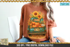 Fall Y’all vintage Truck is a professional design that is available at 300dpi PNG to use for Sublimation, iron-on transfer, DTG Printing and normal printing.