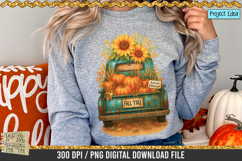 Fall Y’all vintage Truck is a professional design that is available at 300dpi PNG to use for Sublimation, iron-on transfer, DTG Printing and normal printing.