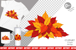 Autumn Leaves Clipart Product Image 1