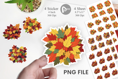 Autumn Leaves Sticker Product Image 1