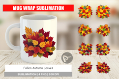Mug Wrap Autumn Leaves Product Image 1