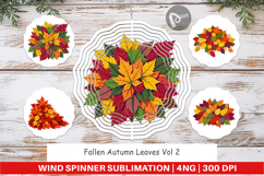 Wind Spinner Autumn Leaves Product Image 1