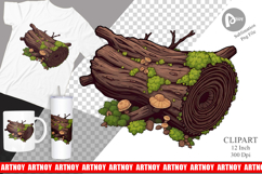 Fallen Log Clipart Product Image 1
