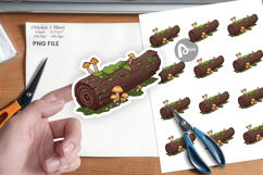 Fallen Log Sticker Product Image 1