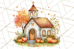 Christian Fall Clipart, Religious Faith PNG Product Image 2