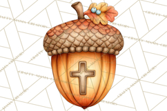 Christian Fall Clipart, Religious Faith PNG Product Image 3