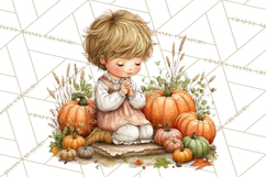 Christian Fall Clipart, Religious Faith PNG Product Image 5