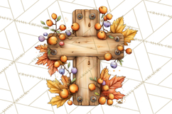 Christian Fall Clipart, Religious Faith PNG Product Image 3