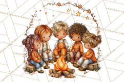 Christian Fall Clipart, Religious Faith PNG Product Image 3