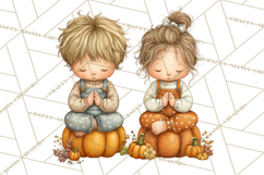 Christian Fall Clipart, Religious Faith PNG Product Image 4