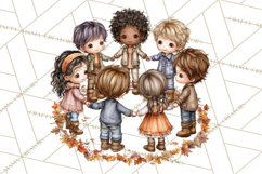 Christian Fall Clipart, Religious Faith PNG Product Image 5