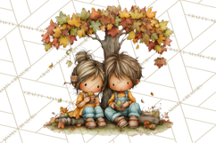Christian Fall Clipart, Religious Faith PNG Product Image 2
