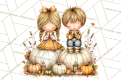 Christian Fall Clipart, Religious Faith PNG Product Image 4