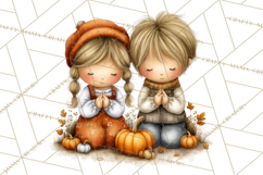 Christian Fall Clipart, Religious Faith PNG Product Image 5