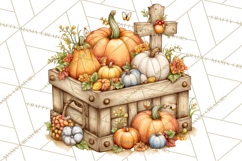 Christian Fall Clipart, Religious Faith PNG Product Image 2