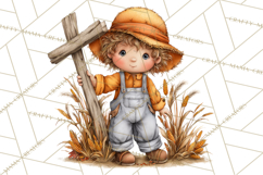 Christian Fall Clipart, Religious Faith PNG Product Image 5
