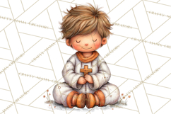 Christian Fall Clipart, Religious Faith PNG Product Image 4