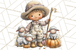 Christian Fall Clipart, Religious Faith PNG Product Image 5
