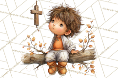 Christian Fall Clipart, Religious Faith PNG Product Image 2