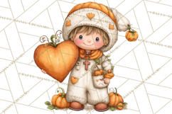 Christian Fall Clipart, Religious Faith PNG Product Image 3