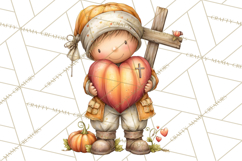 Christian Fall Clipart, Religious Faith PNG Product Image 4