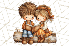 Christian Fall Clipart, Religious Faith PNG Product Image 3